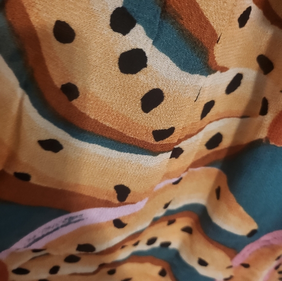 Farm Rio Green Bananas Wrap Dress - Picture 6 of 7